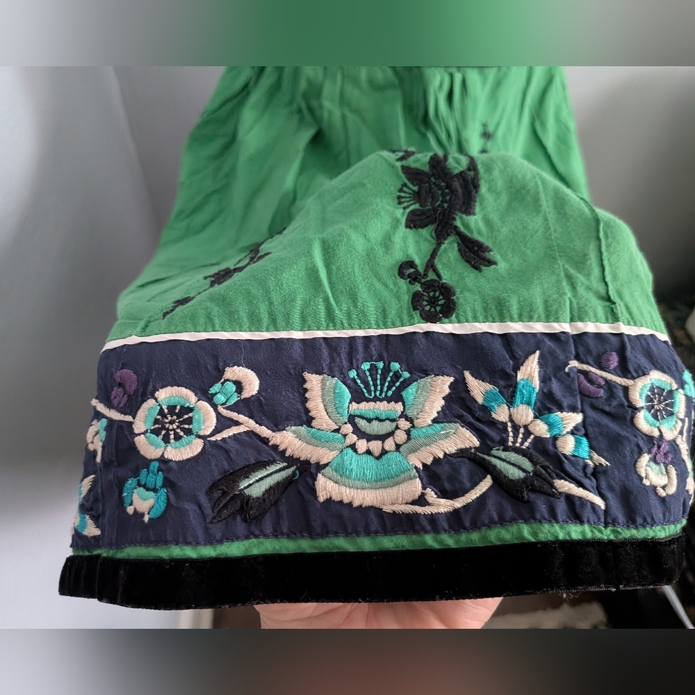 Anthropologie Lithe Embroidered Skirt - Picture 4 of 6